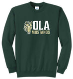 OMS Midweight Sweatshirt-  Dk. Green