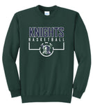 Peoples Basketball Midweight Sweatshirt- DK Green