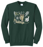 OMS Midweight Sweatshirt-  Dk. Green