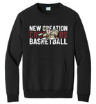Midweight POCKET Sweatshirt- Black (HSBB)