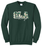 OMS Midweight Sweatshirt-  Dk. Green