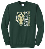 OMS Midweight Sweatshirt-  Dk. Green