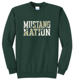 OMS Midweight Sweatshirt-  Dk. Green