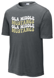 OMS Dri-fit Tee - Iron Heather Grey