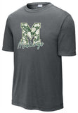 OMS Dri-fit Tee - Iron Heather Grey