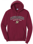 Mid Weight Hoodie- Cardinal