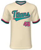9U Titans Mayo- Cream Jersey