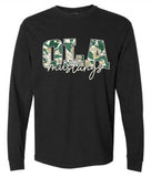 OMS Adult Comfort Colors Long Sleeve Tee -Black