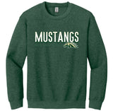 Adult Sweatshirt- Dk. Green Heather- SB