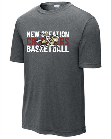 Drifit SS Tee- Iron Heather (HSBB)