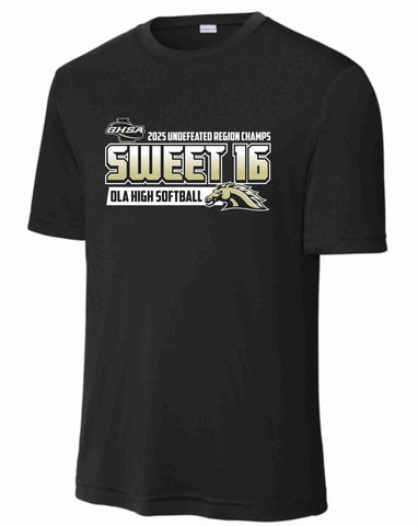S16 Dri-fit Tee - Black