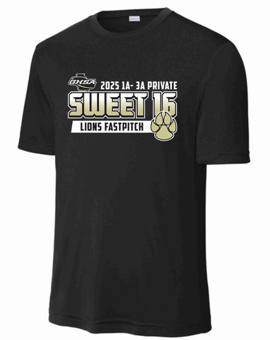 S16 Dri-fit Tee - Black