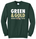 OMS Midweight Sweatshirt-  Dk. Green