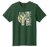 OMS P&C SS Tee - Forest Green