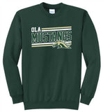 OMS Midweight Sweatshirt-  Dk. Green