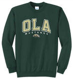 OMS Midweight Sweatshirt-  Dk. Green