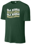 OMS Dri-fit Tee - Dk. Green