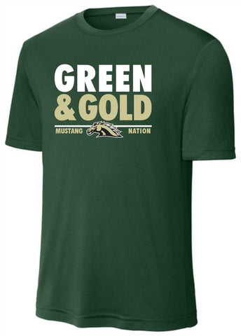 OMS Dri-fit Tee - Dk. Green