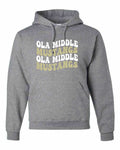 OMS Mid Weight Hoodie- Athletic Heather