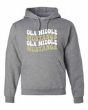 OMS Mid Weight Hoodie- Athletic Heather