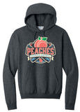 18u Peaches Hoodie- Dk. Heather Grey
