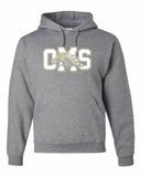 OMS Mid Weight Hoodie- Athletic Heather