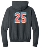 18u Peaches Hoodie- Dk. Heather Grey