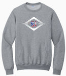 MBA Midweight POCKET Sweatshirt- Athletic Grey