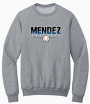 MBA Midweight POCKET Sweatshirt- Athletic Grey