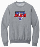 MBA Midweight POCKET Sweatshirt- Athletic Grey