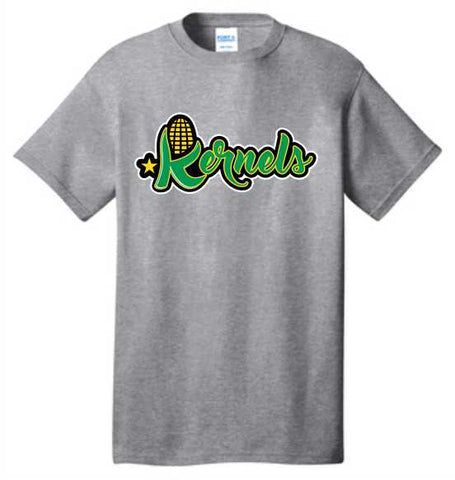 KERNELS COTTON TEE - Athletic Heather