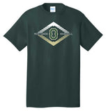 OH Cotton Blend Tee - Dk. Green