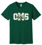 OMS Bella+Canvas Tee - Dk. Green