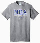 MBA Cotton Tee- Athletic Heather