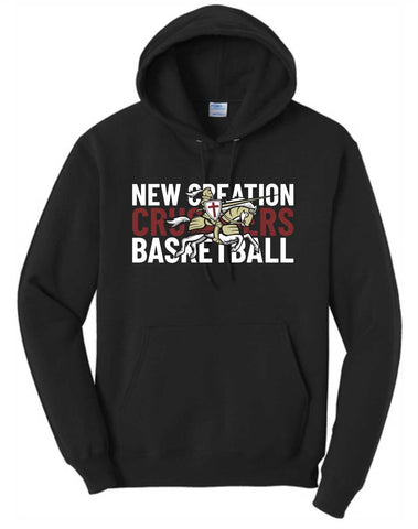 Mid Weight Hoodie- Black (HSBB)