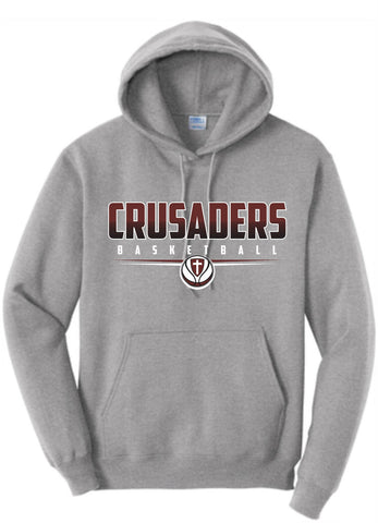 Mid Weight Hoodie- Heather Grey (HSGBB)