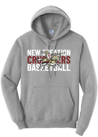 Mid Weight Hoodie- Athletic Heahter (HSBB)