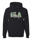 OMS Mid Weight Hoodie- Black