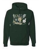 OMS Mid Weight Hoodie- DK. Green