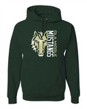 OMS Mid Weight Hoodie- DK. Green