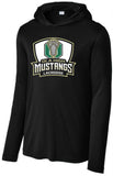 OLAX Dri-fit Hooded Tee- Black