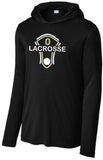 OLAX Dri-fit Hooded Tee- Black