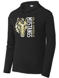OMS Dri-fit Hooded LS Tee - Black