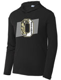 OMS Dri-fit Hooded LS Tee - Black