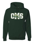OMS Mid Weight Hoodie- DK. Green