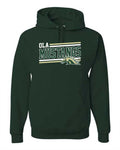 OMS Mid Weight Hoodie- DK. Green