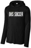 OHS Dri-fit Hooded Tee- Black