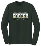 OHS 50/50 Long Sleeve Tee- Dk. Green