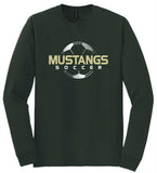 OHS 50/50 Long Sleeve Tee- Dk. Green