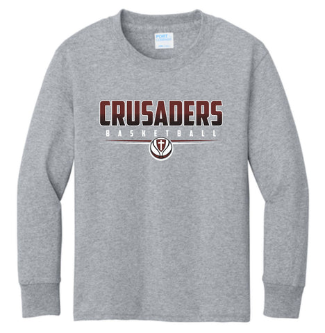 Long Sleeve Tee- Athletic Heather (HSGBB)